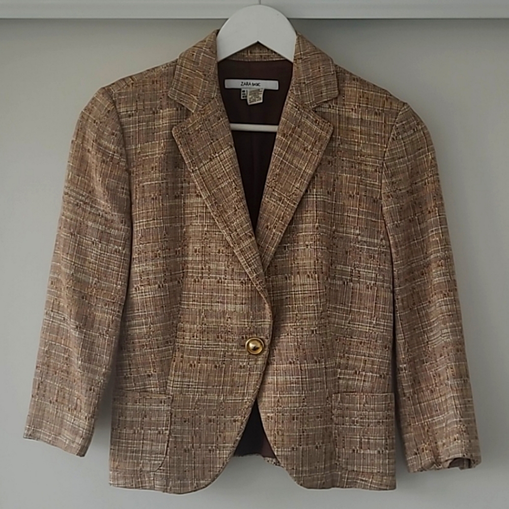 Zara Women's Tan Blazer